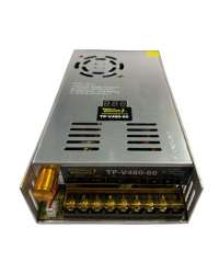 TP-V480-60 FUENTE VARIABLE 480W/8A, 0-60VCD VOLT. ENTRADA, 100-120V/200-240V, C/DISPLAY INDICADOR